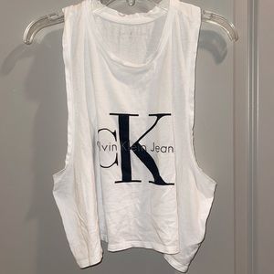 Calvin Klein cropped tank